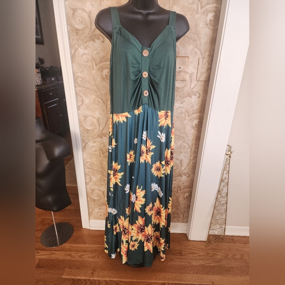 EE- Green Sundress XXL